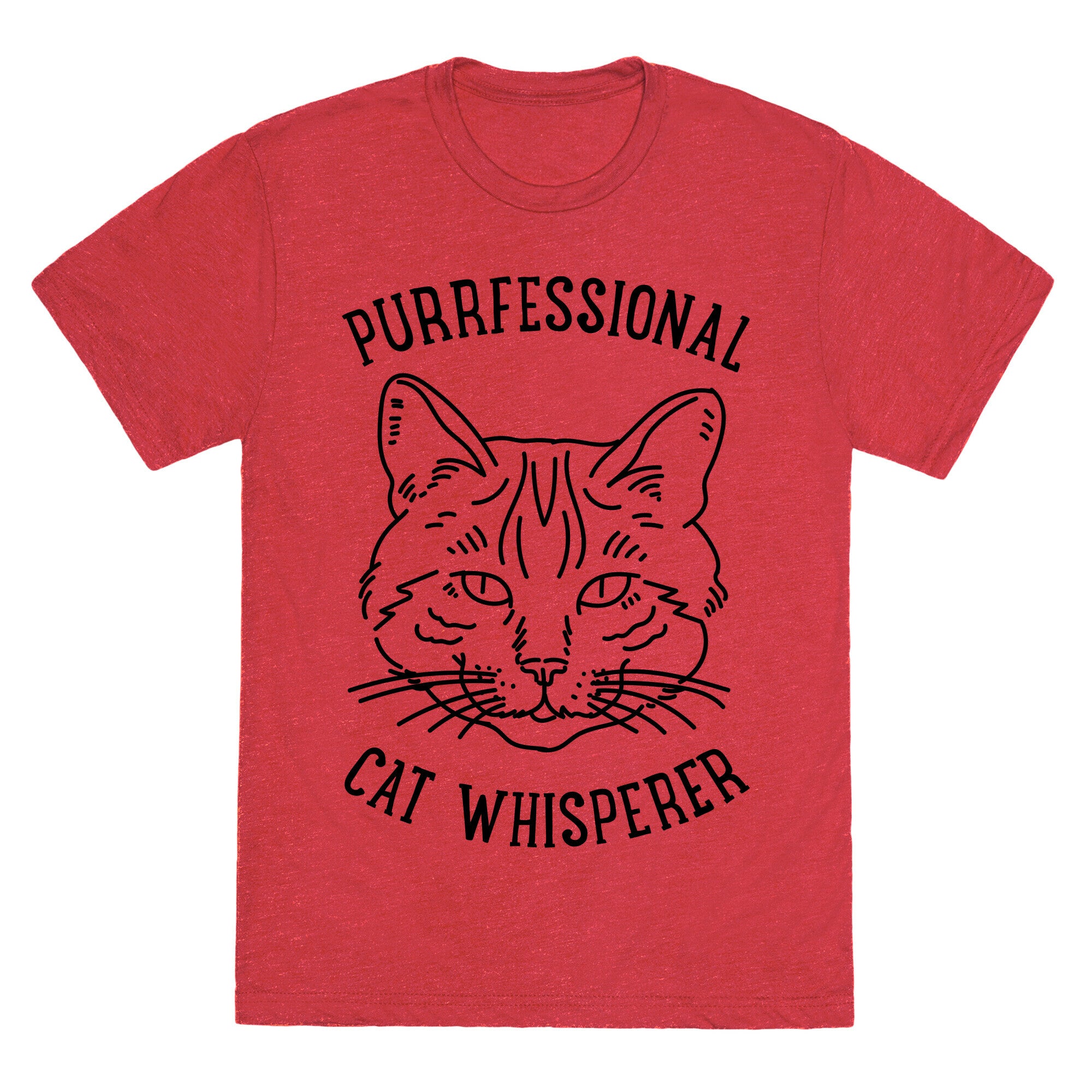 Purrfessional Cat Whisperer Unisex Triblend Tee
